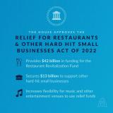 restaurant relief bill