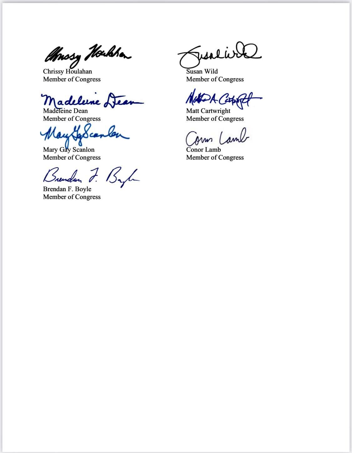 American Rescue Plan letter