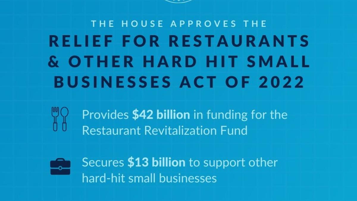 restaurant relief bill