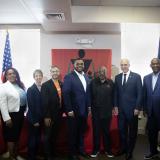 Press conference on resources for victims of gun violence