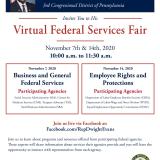 Virtual Federal Services Fair Flyer